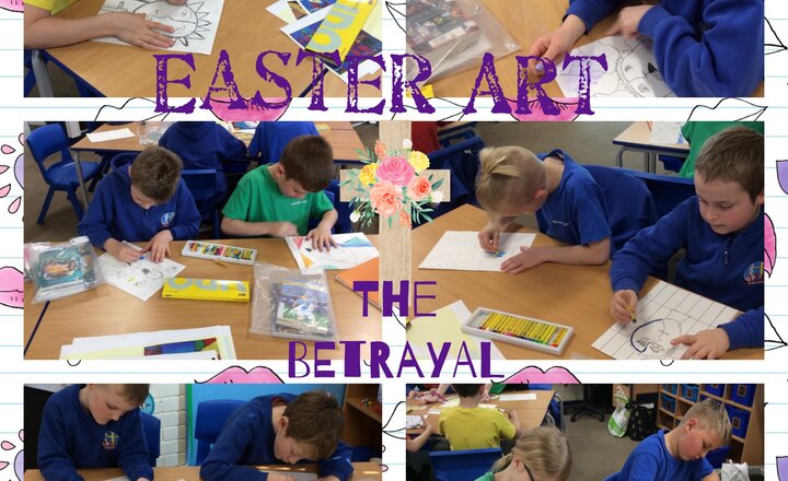 Image of Y4 Easter Art Sneak Peek