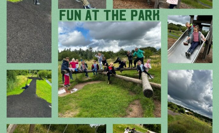 Image of Year 1 Brockholes Adventure Playground PE on our School Trip