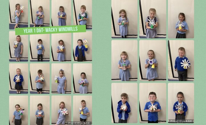 Image of Year 1 D&T- Wacky Windmills 