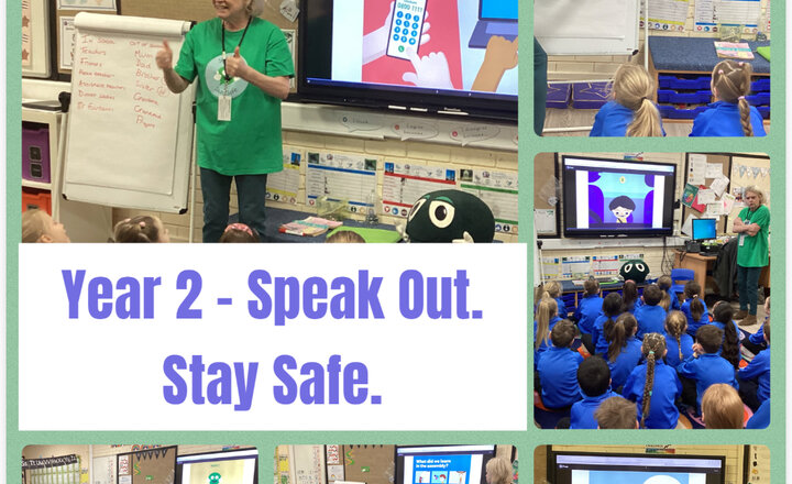Image of Year 2 NSPCC visit - Speak Out. Stay Safe. 