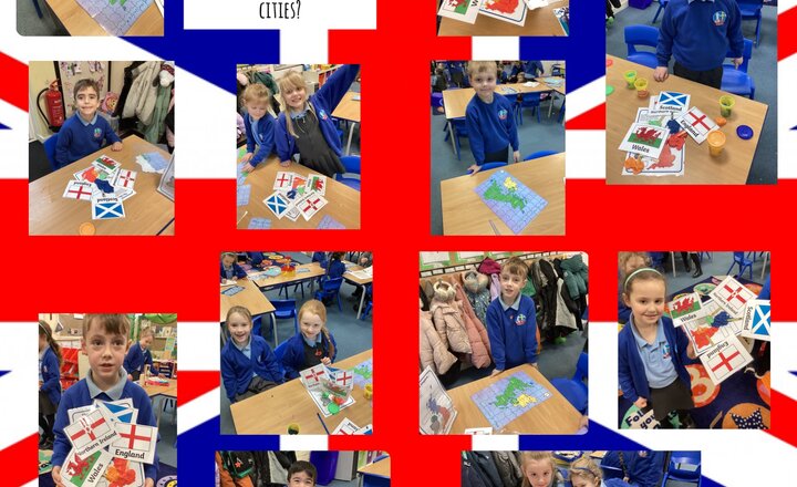 Image of Year 1 Geography- The Countries and Capital Cities of the the UK