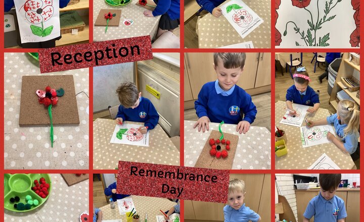 Image of Reception Remembrance Day Activities