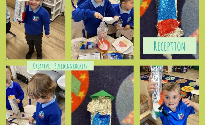 Image of Reception :Creative - Building rockets