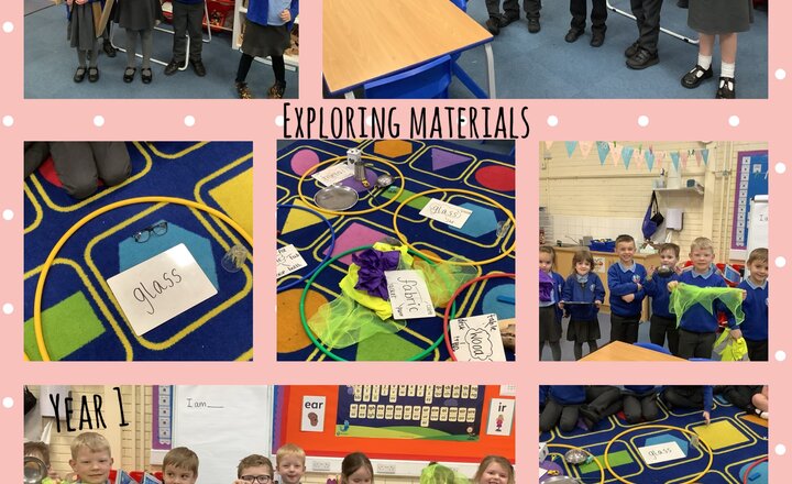 Image of Year 1- Exploring materials 