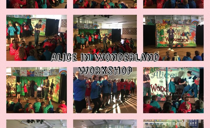 Image of Year 6 - Alice in Wonderland Workshop