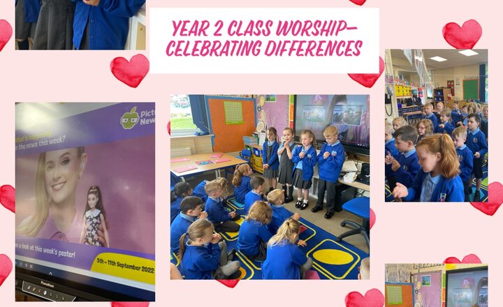 Image of Year 2 Class Worship- Inclusivity 