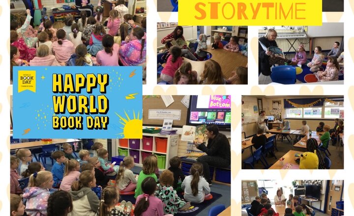 Image of World Book Day- Storytime Across School 