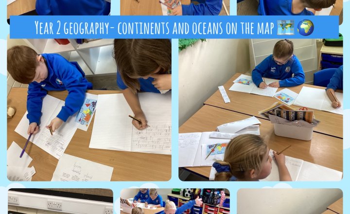 Image of Year 2 Geography- Continents and Oceans 
