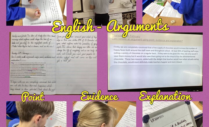 Image of Year 5 English - Arguments