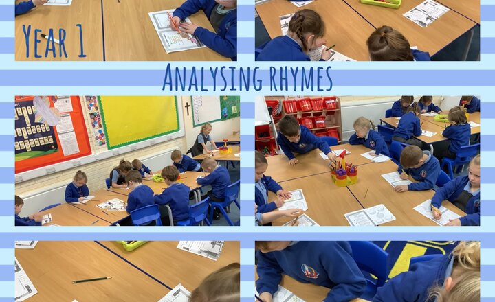 Image of Year 1- Analysing rhymes