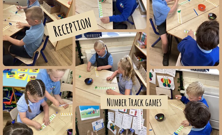 Image of Reception Maths - Number Track games