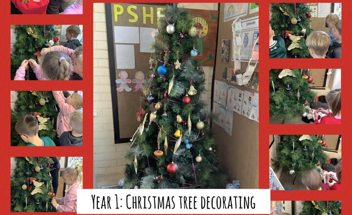 Image of Year 1 Christmas Tree Decorating