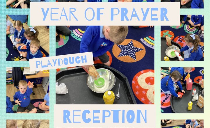 Image of Reception- Year of Prayer- Playdough