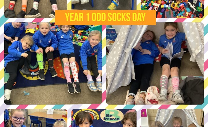Image of Year 1 Odd Socks Day