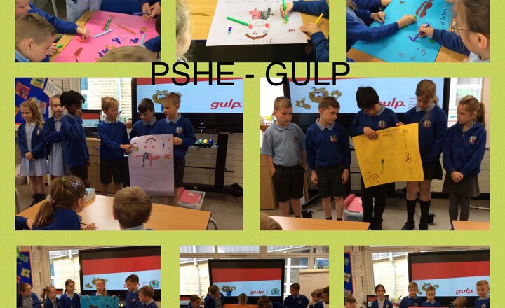 Image of Year 3 PSHE - Giving Up Loving Pop (GULP)