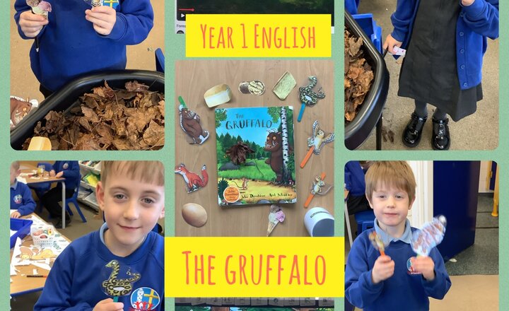 Image of Year 1 English: The Gruffalo Sensory Story