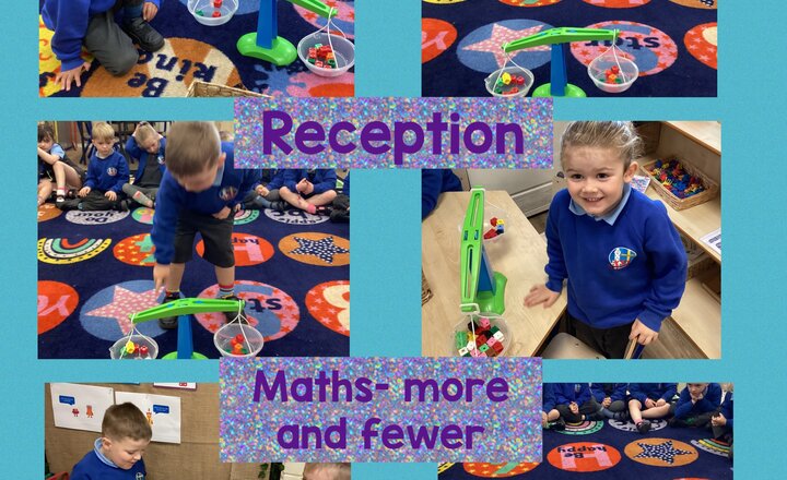 Image of Reception- Maths-More and Fewer