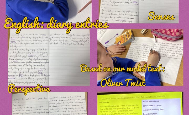 Image of Year 5 Writing: Diary Entries