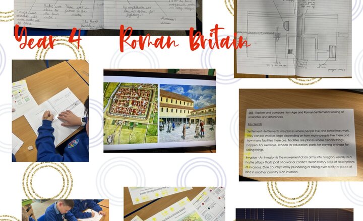 Image of Year 4 History - Comparing Iron Age and Roman Settlements 