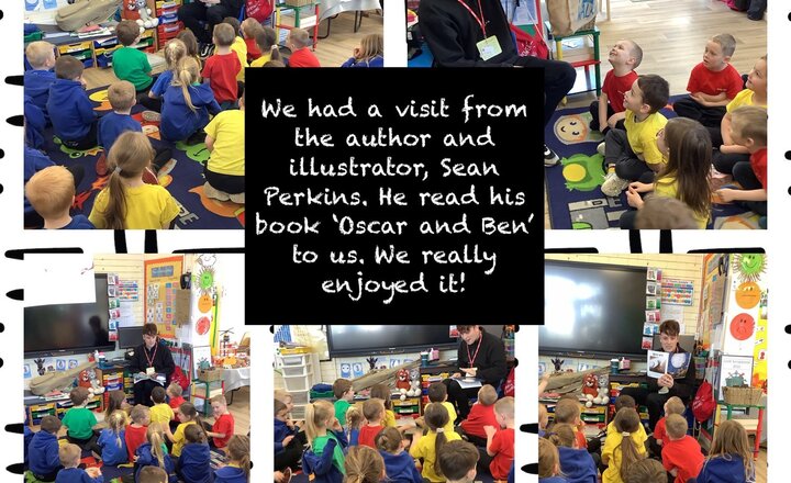 Image of Reception- Author visit 