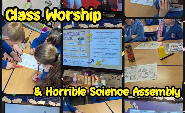 Image of Year 4 Class Worship and Horrible Science Assembly 