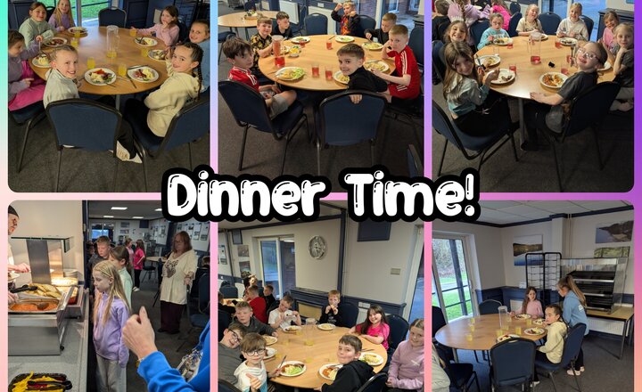 Image of Year 4 - Anderton Centre - Dinner Time!