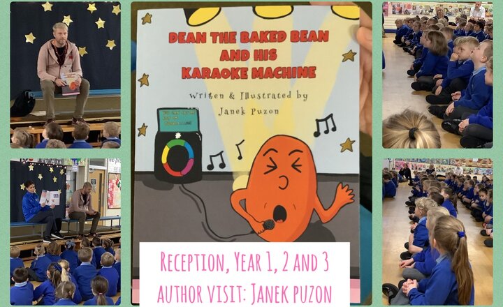 Image of Author Visit to KS1 and Year 3: Janek Puzon