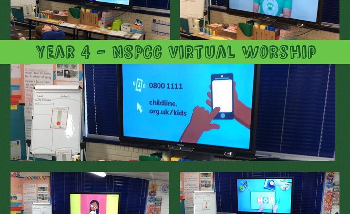 Image of Year 4 - NSPCC Virtual Worship