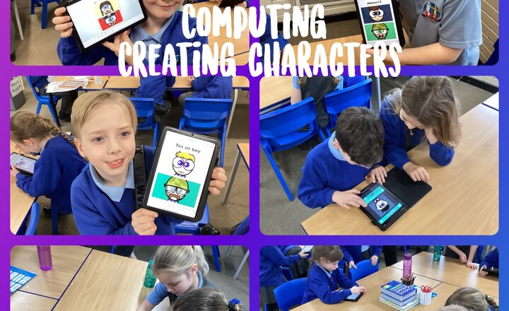 Image of Year 3 Computing - Creating Characters