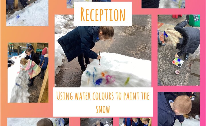 Image of Reception- Painting the snow with water colours