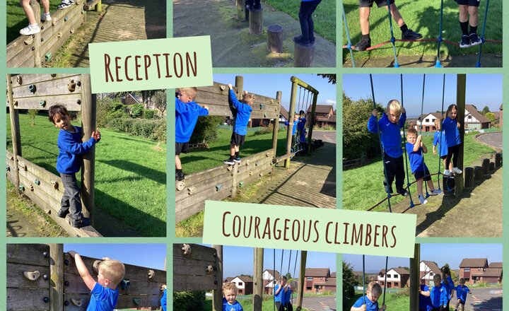 Image of Reception - Courageous Climbers!