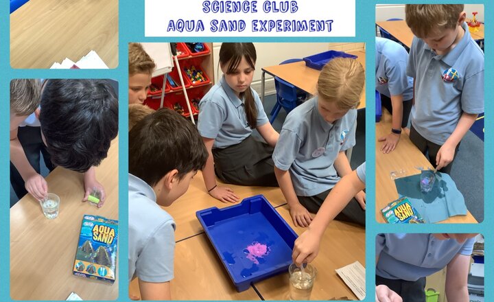 Image of Science Club Aqua Sand Experiments