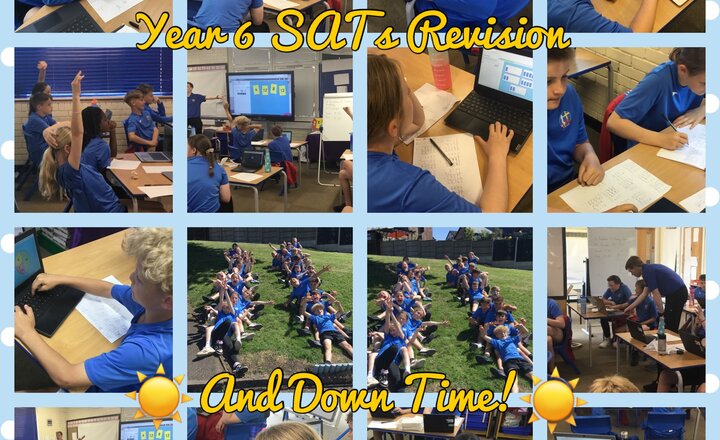 Image of Year 6 SATs Revision and Well-Earned Downtime!