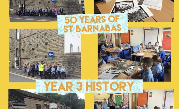 Image of Year 3 History: 50 years of St Barnabas 