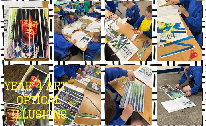 Image of Art and Design Skills Year 4 Optical Illusions 