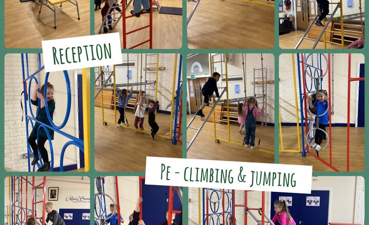 Image of Reception PE - Climbing & Jumping