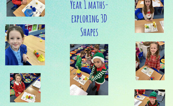 Image of Year 1 Maths- Exploring 3D Shapes 