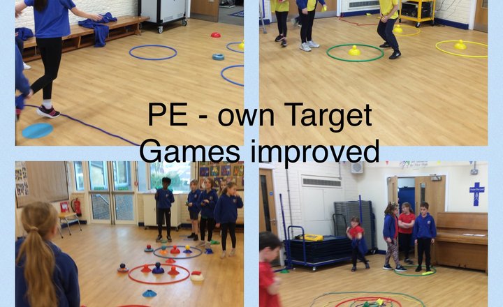 Image of Year 3  PE - Improving own Target Game