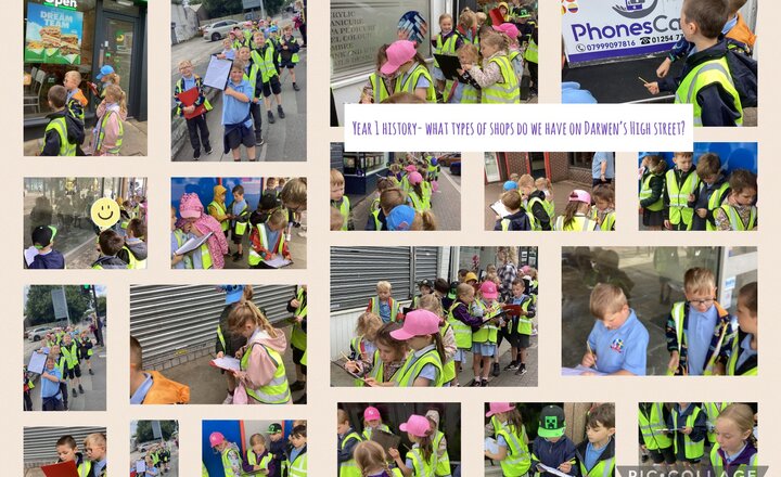 Image of Year 1 History- What types of Shops are on Darwen’s High Street?