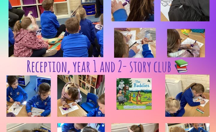 Image of Reception, Year 1 and Year 2- Story Club