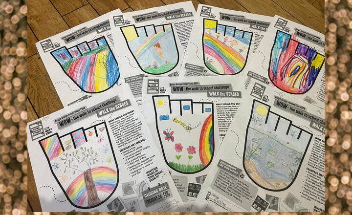 Image of WOW Badge Design Year Group Winners 