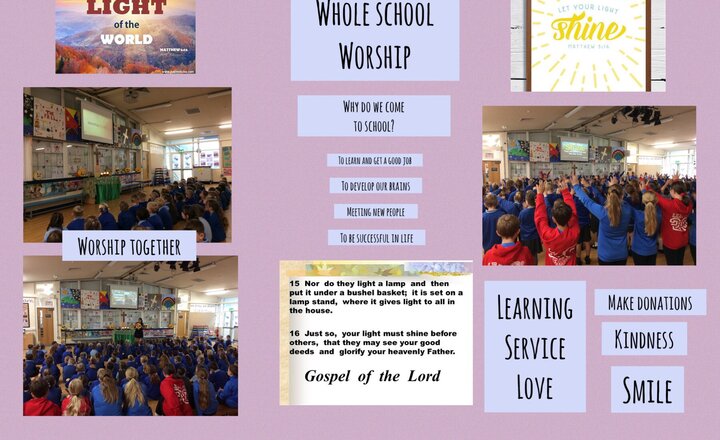Image of Let your light shine worship with Bishop Philip