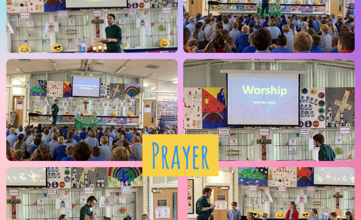 Image of Whole School Worship with Rev. Matt