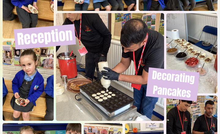 Image of Reception Pancake Tasting