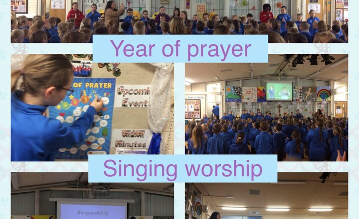 Image of Collective Worship- Year of Prayer