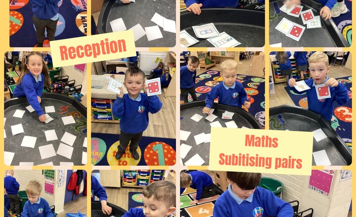 Image of Reception Maths - Subitising Pairs