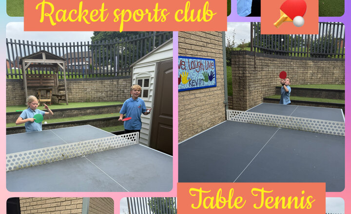 Image of KS2 Racket Sports Club