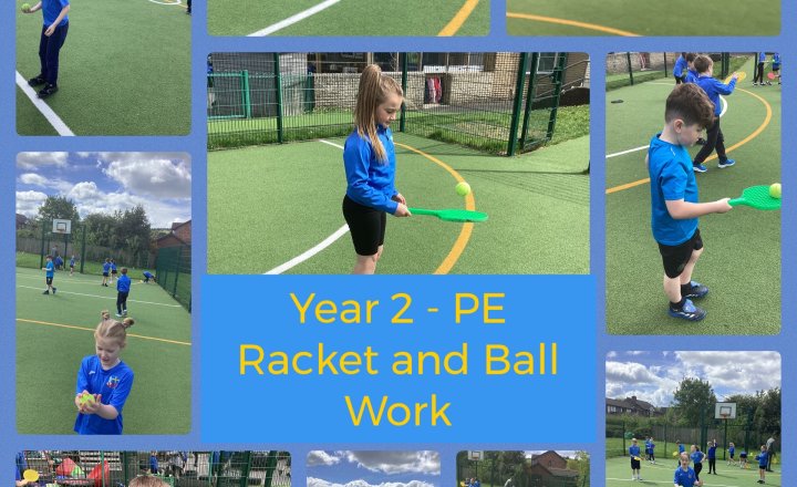 Image of Year 2 - PE - Racket and Ball Work