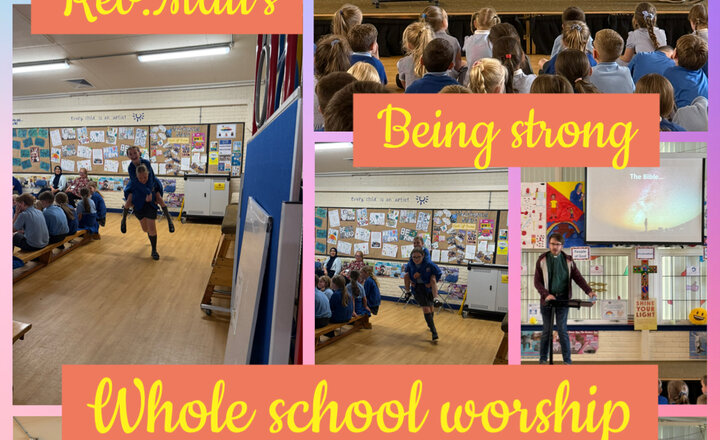 Image of Whole School Worship with Rev.Matt