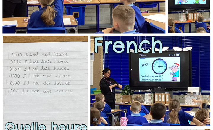Image of Year 4 - French: Quelle Heure Est-il? 